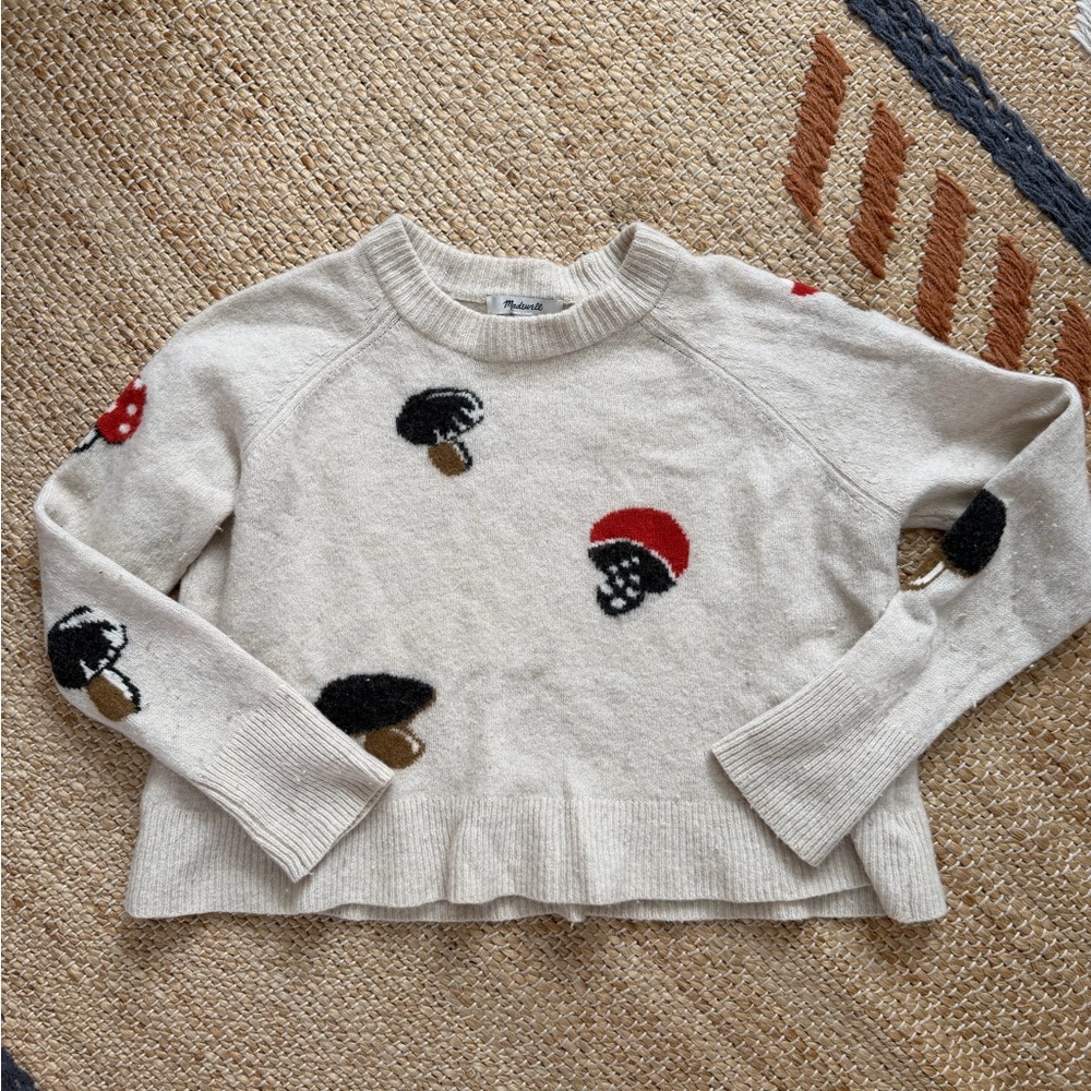 Madewell mushroom sweater